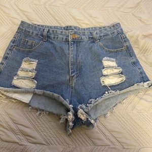 Jean shorts